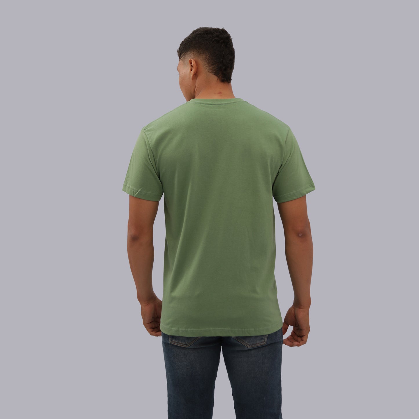 CAMISETA BASICA PREMIUM / SALVIA