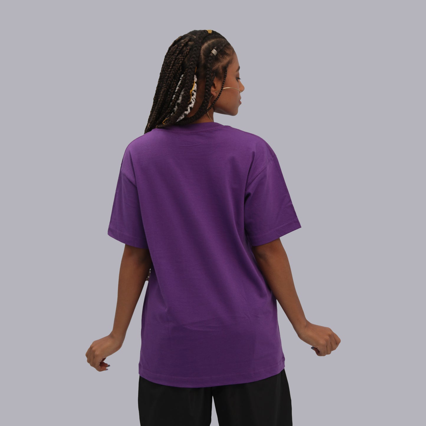 CAMISETA BASICA PREMIUM / PURPURA
