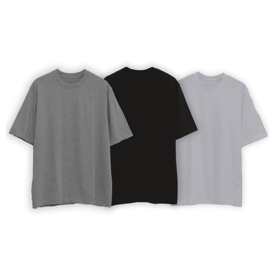 PACKS EUROPEA PREMIUM GRIS JASPED + NEGRO + BLANCO