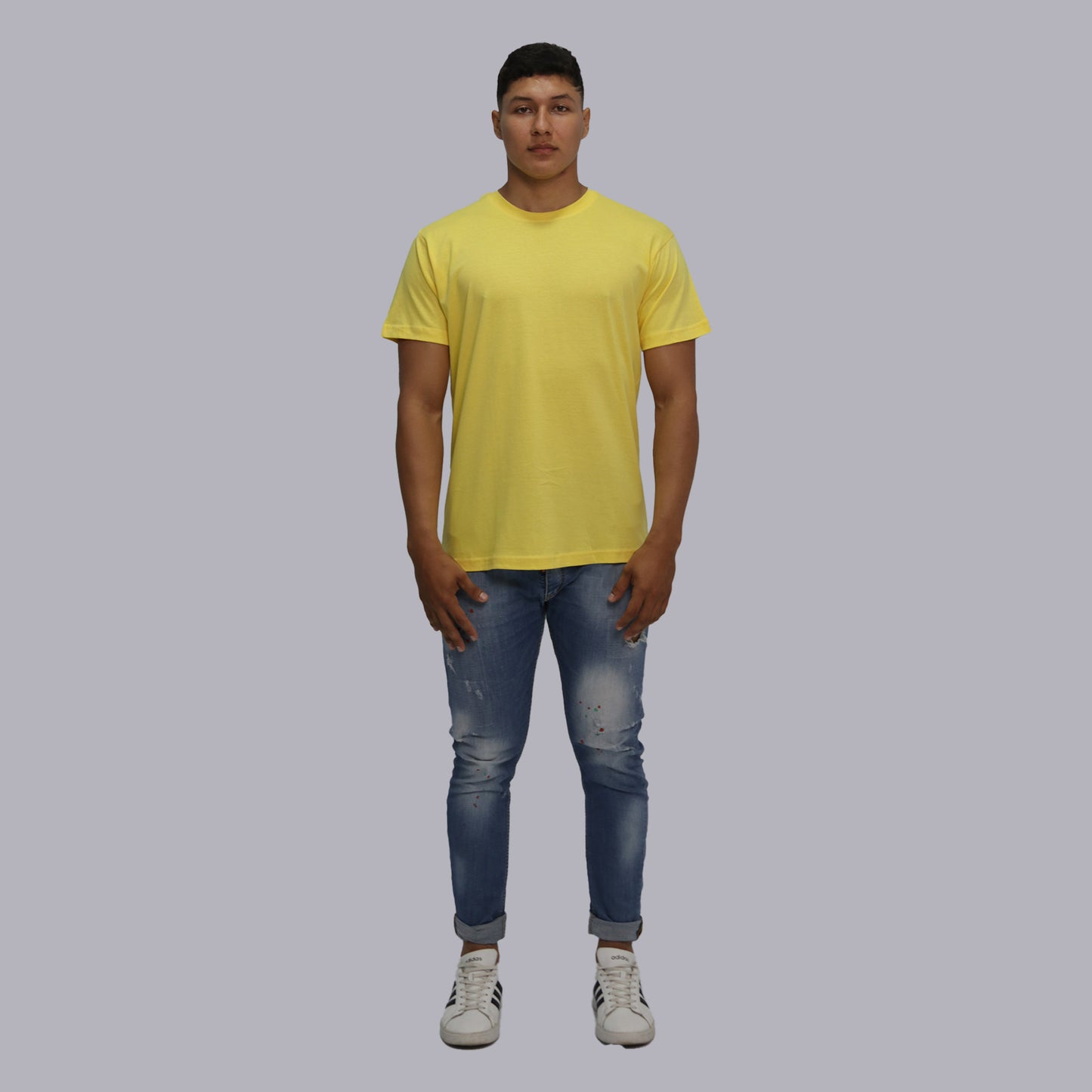 CAMISETA BASICA PREMIUM / AMARILLO CLARO