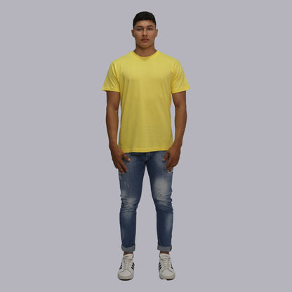 CAMISETA BASICA PREMIUM / AMARILLO CLARO