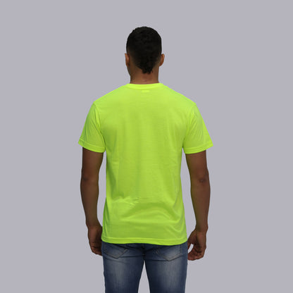 CAMISETA BASICA PREMIUM / AMARILLO NEON