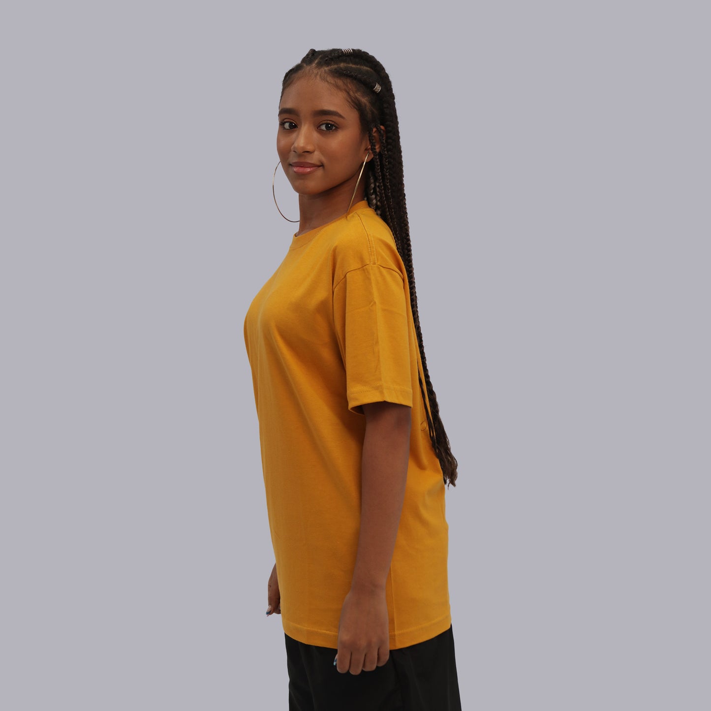 CAMISETA BASICA PREMIUM / MOSTAZA