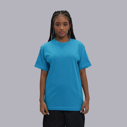CAMISETA BASICA PREMIUM / TURQUEZA