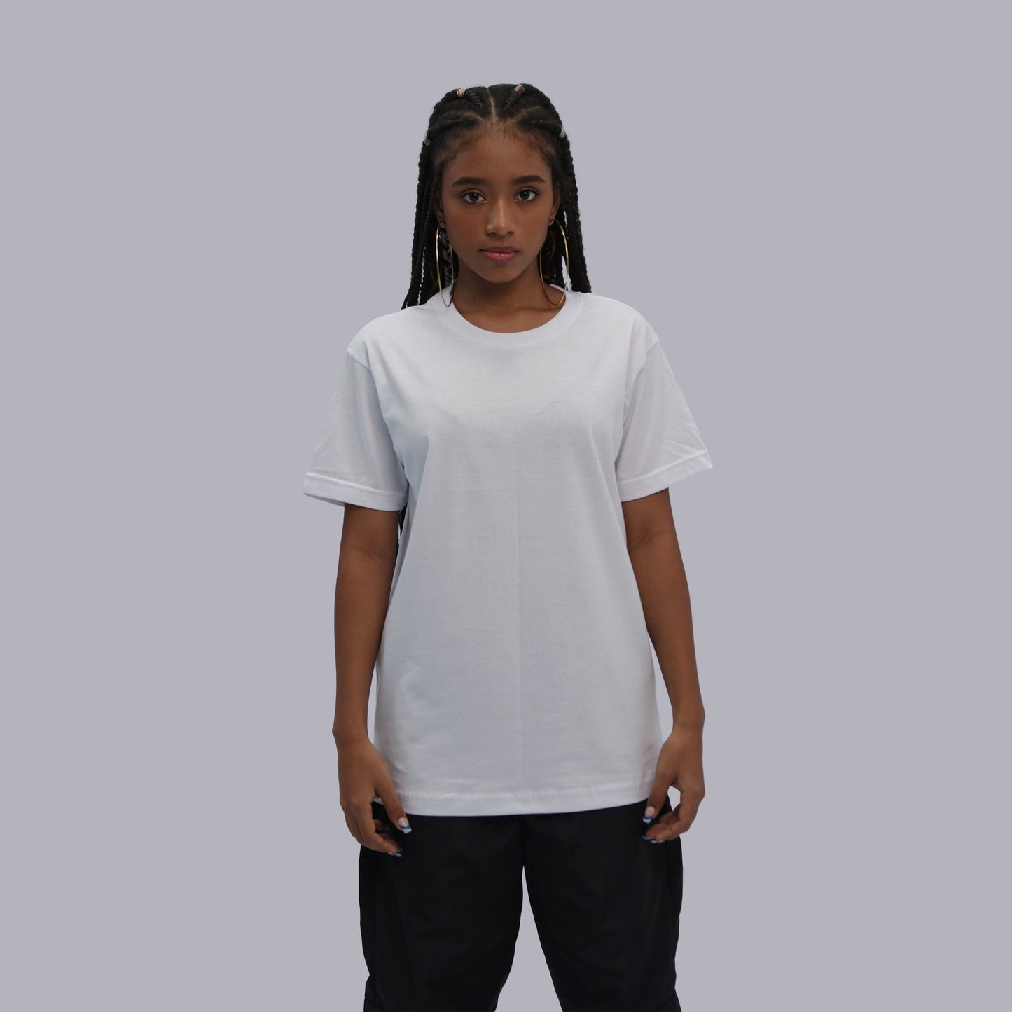 CAMISETA BASICA PREMIUM / BLANCA