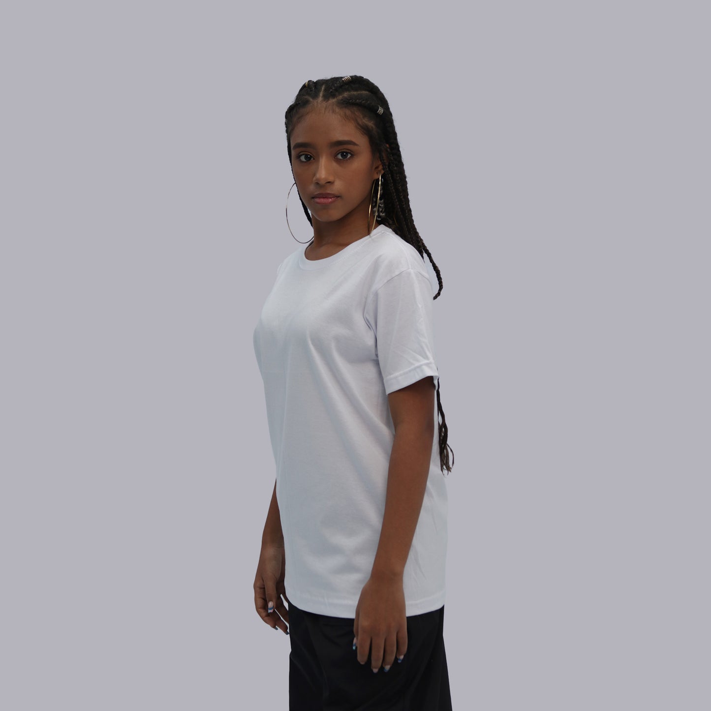 CAMISETA BASICA PREMIUM / BLANCA