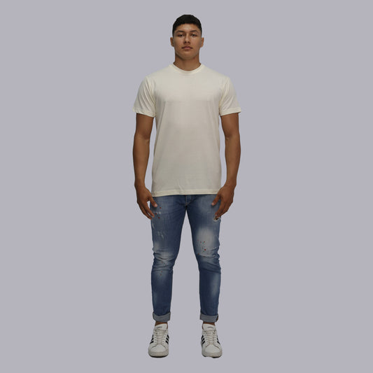 CAMISETA BASICA PREMIUM / BLANCA