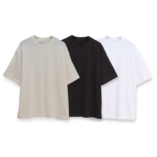 PACKS OVERSIZE PREMIUM VAINILLA + NEGRO + BLANCO