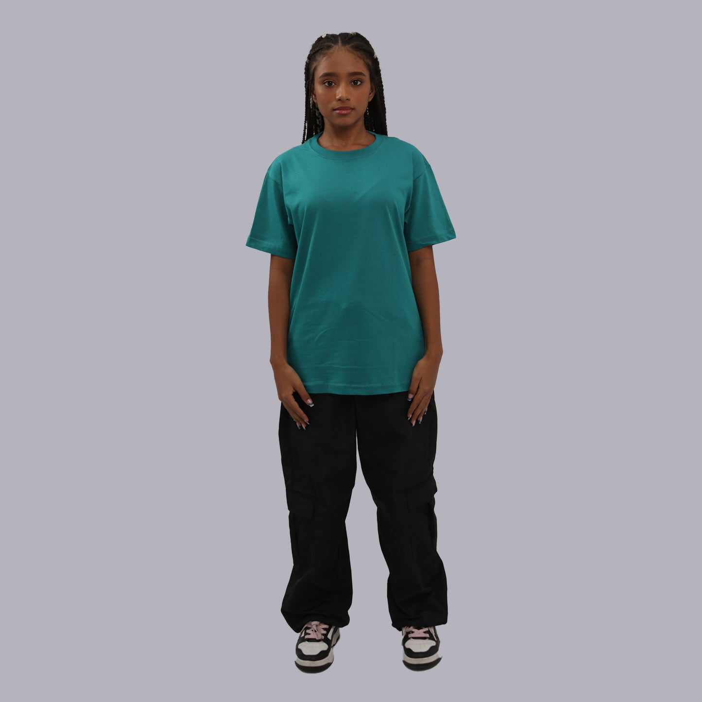 CAMISETA BASICA PREMIUM / ESMERALDA