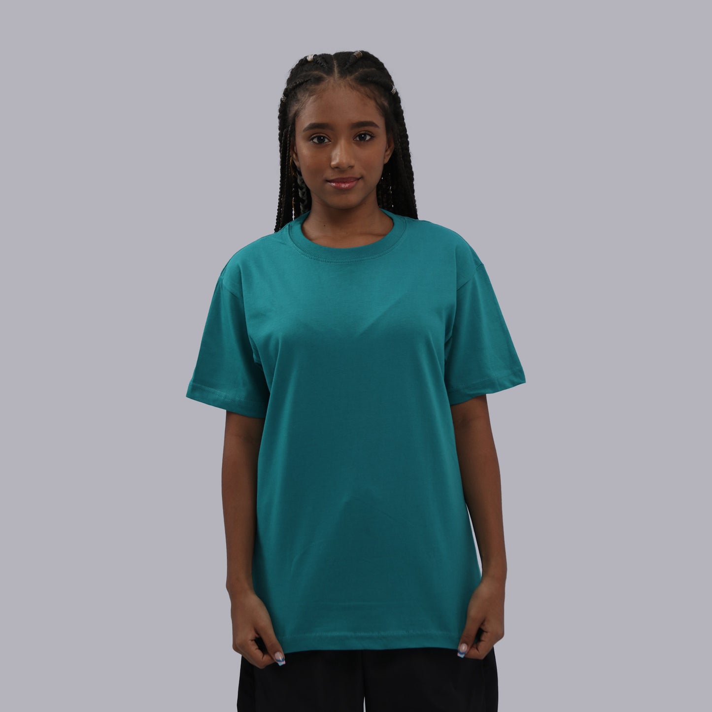 CAMISETA BASICA PREMIUM / ESMERALDA