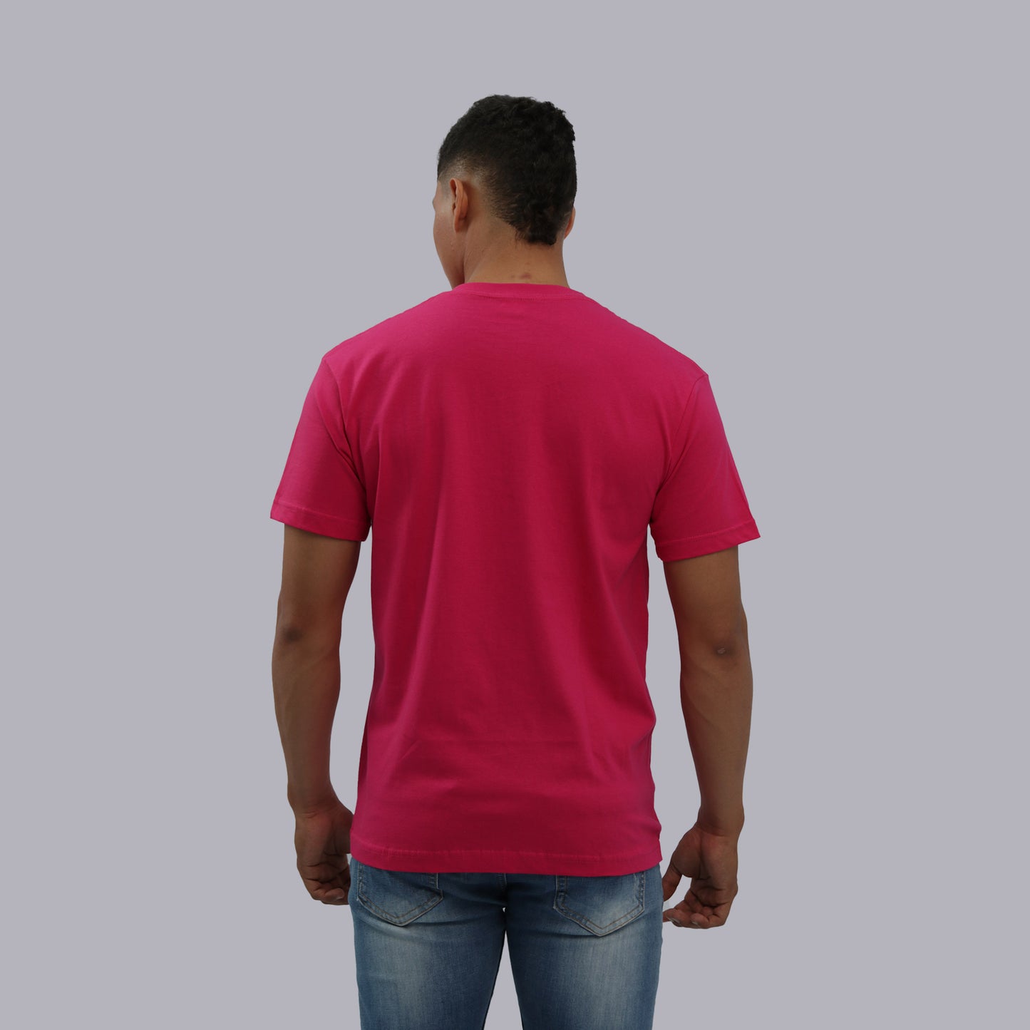 CAMISETA BASICA PREMIUM / FUCSIA