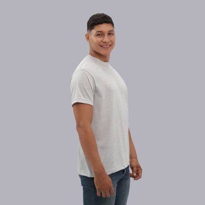 CAMISETA BASICA PREMIUM / JASPED CLARO