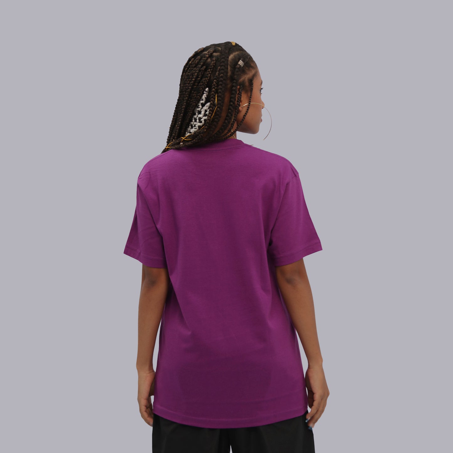 CAMISETA BASICA PREMIUM / MORADO