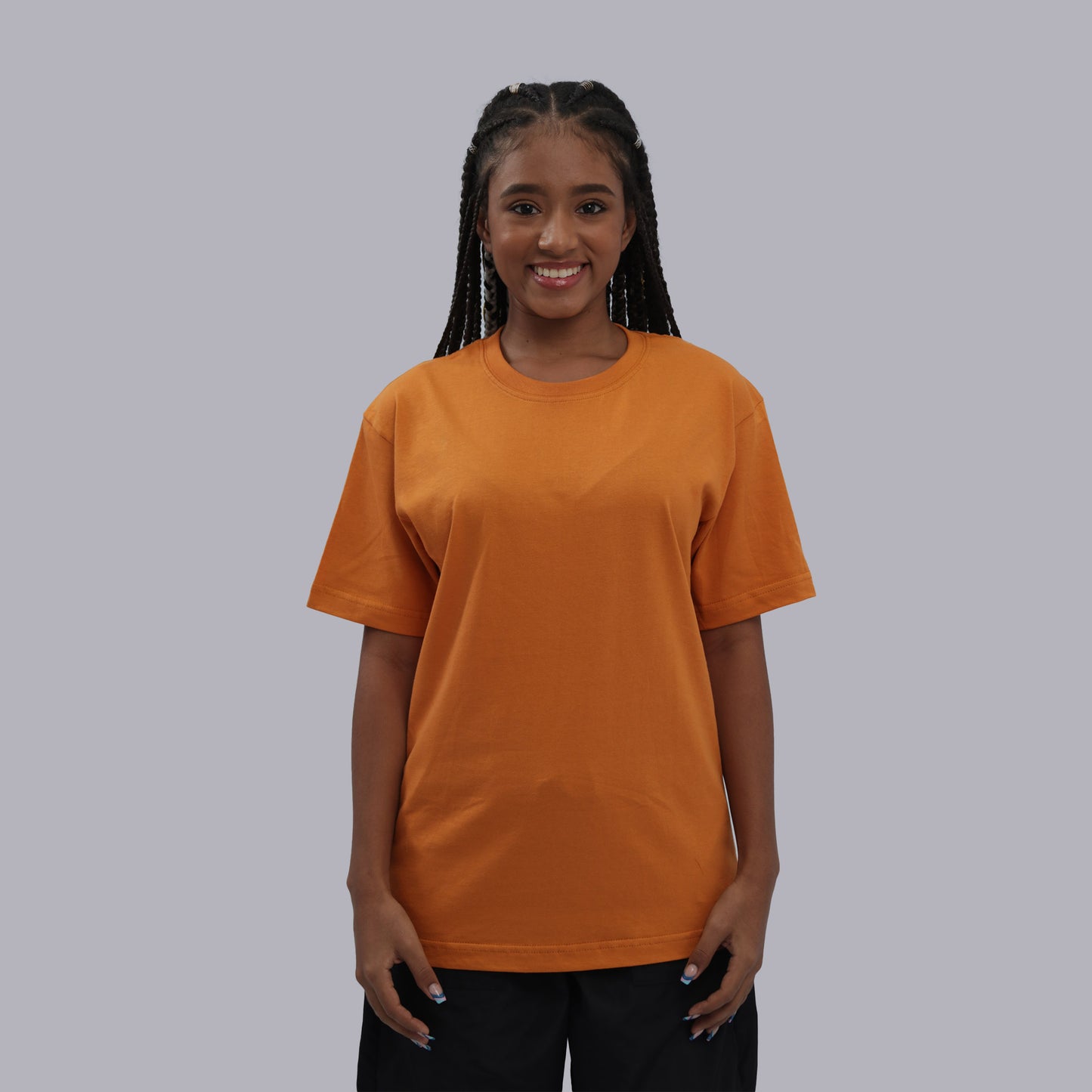 CAMISETA BASICA PREMIUM / NARANJA