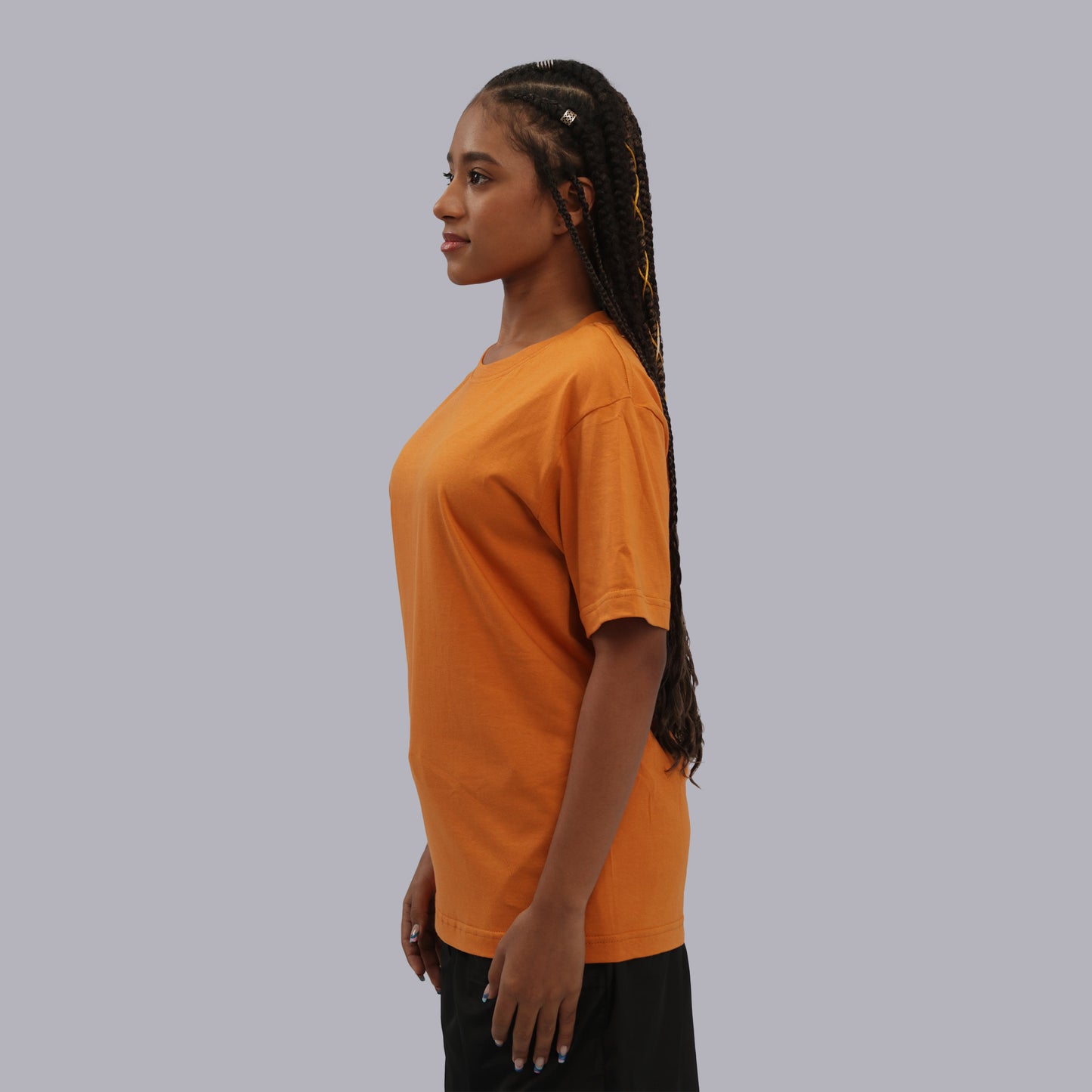 CAMISETA BASICA PREMIUM / NARANJA