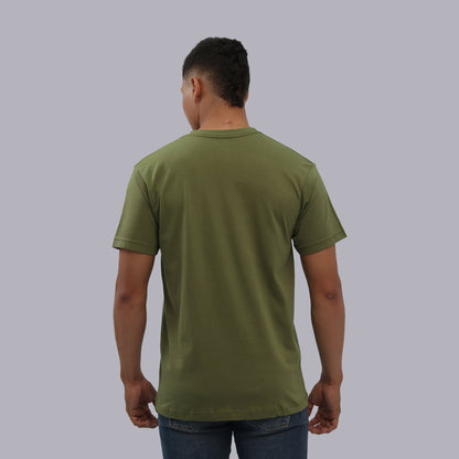 CAMISETA BASICA PREMIUM / OLIVO