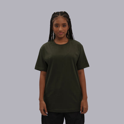 CAMISETA BASICA PREMIUM / OLIVO