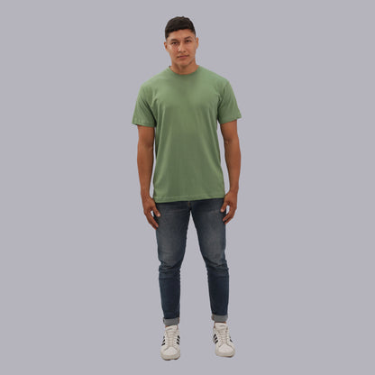 CAMISETA BASICA PREMIUM / SALVIA