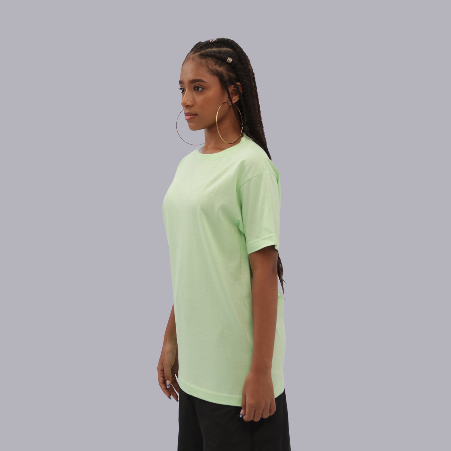 CAMISETA BASICA PREMIUM / VERDE PISTACHO