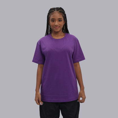 CAMISETA BASICA PREMIUM / PURPURA