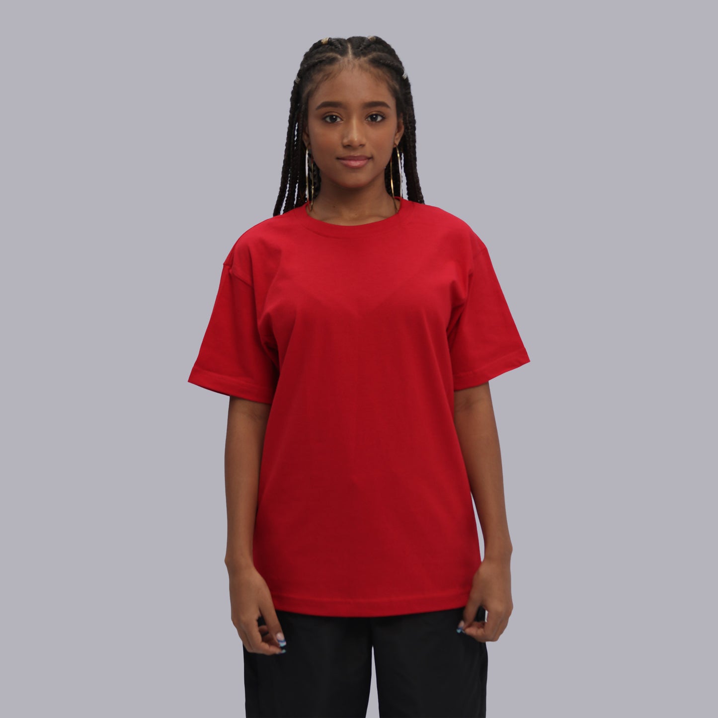 CAMISETA BASICA PREMIUM / ROJO