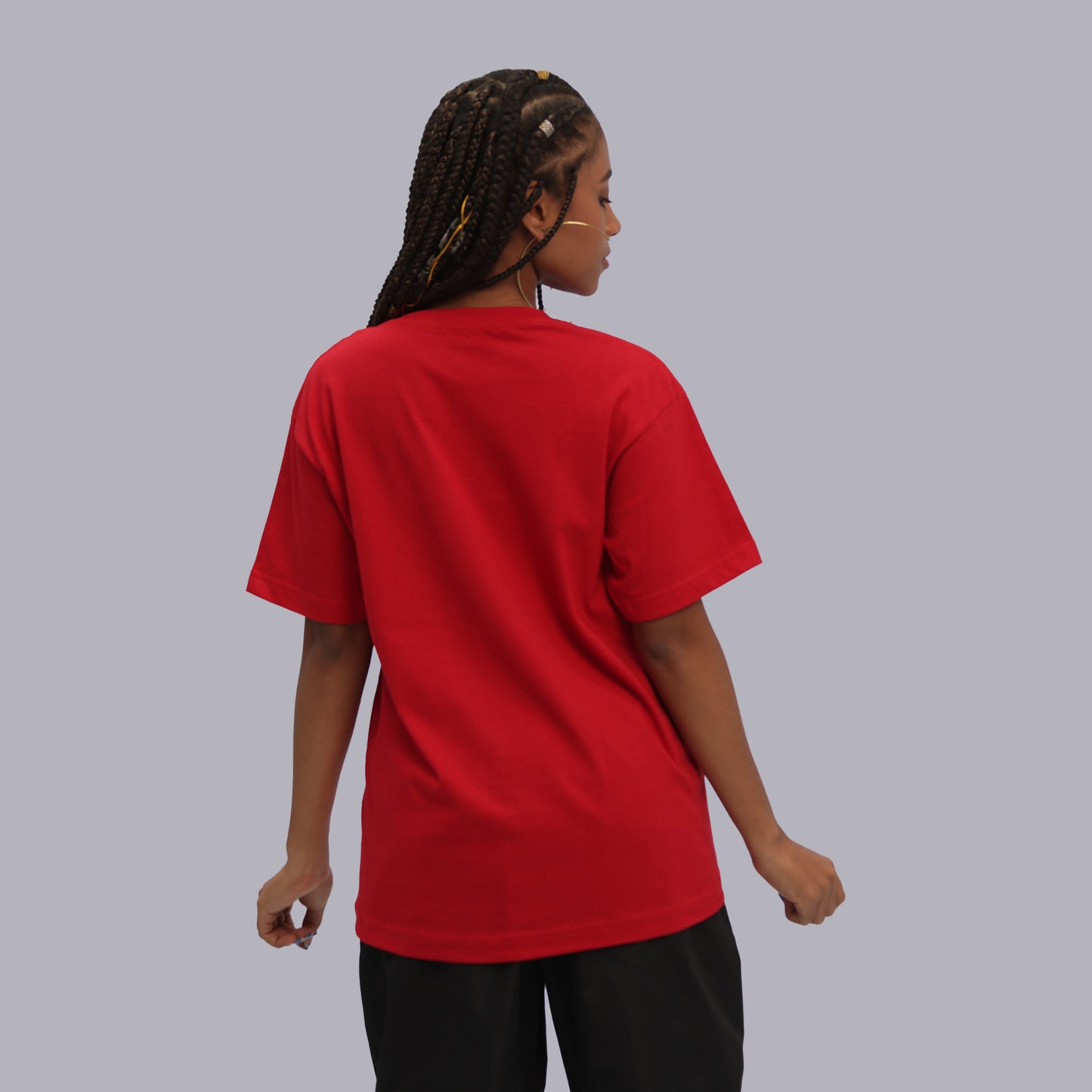 CAMISETA BASICA PREMIUM / ROJO