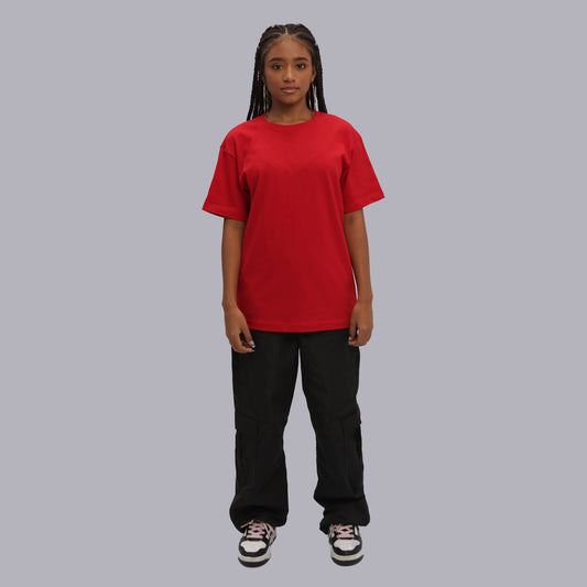 CAMISETA BASICA PREMIUM / ROJO