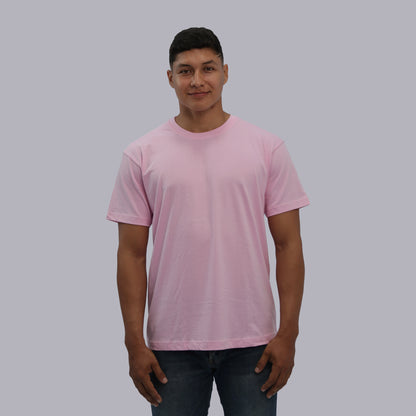 CAMISETA BASICA PREMIUM / ROSA PASTEL