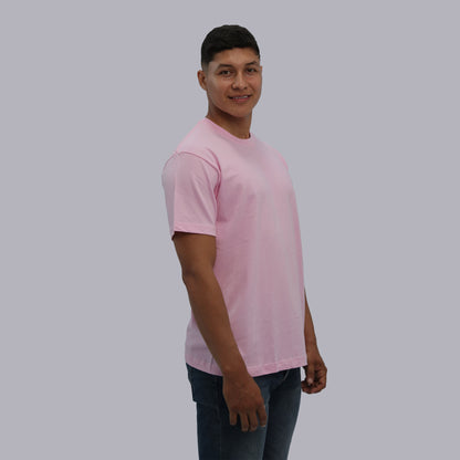 CAMISETA BASICA PREMIUM / ROSA PASTEL
