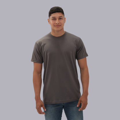 CAMISETA BASICA PREMIUM / GRIS OSCURO