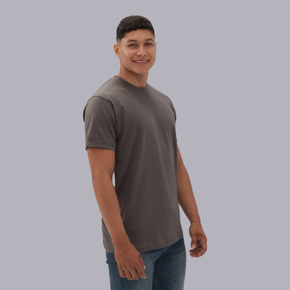 CAMISETA BASICA PREMIUM / GRIS OSCURO