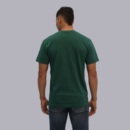 CAMISETA BASICA PREMIUM / VERDE BOTELLA