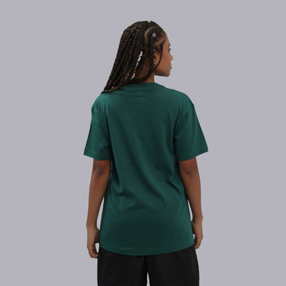 CAMISETA BASICA PREMIUM / VERDE BOTELLA
