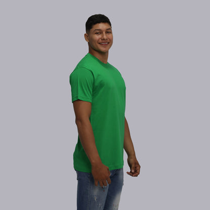CAMISETA BASICA PREMIUM / VERDE CALI