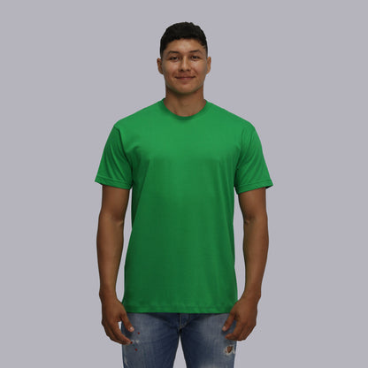 CAMISETA BASICA PREMIUM / VERDE CALI