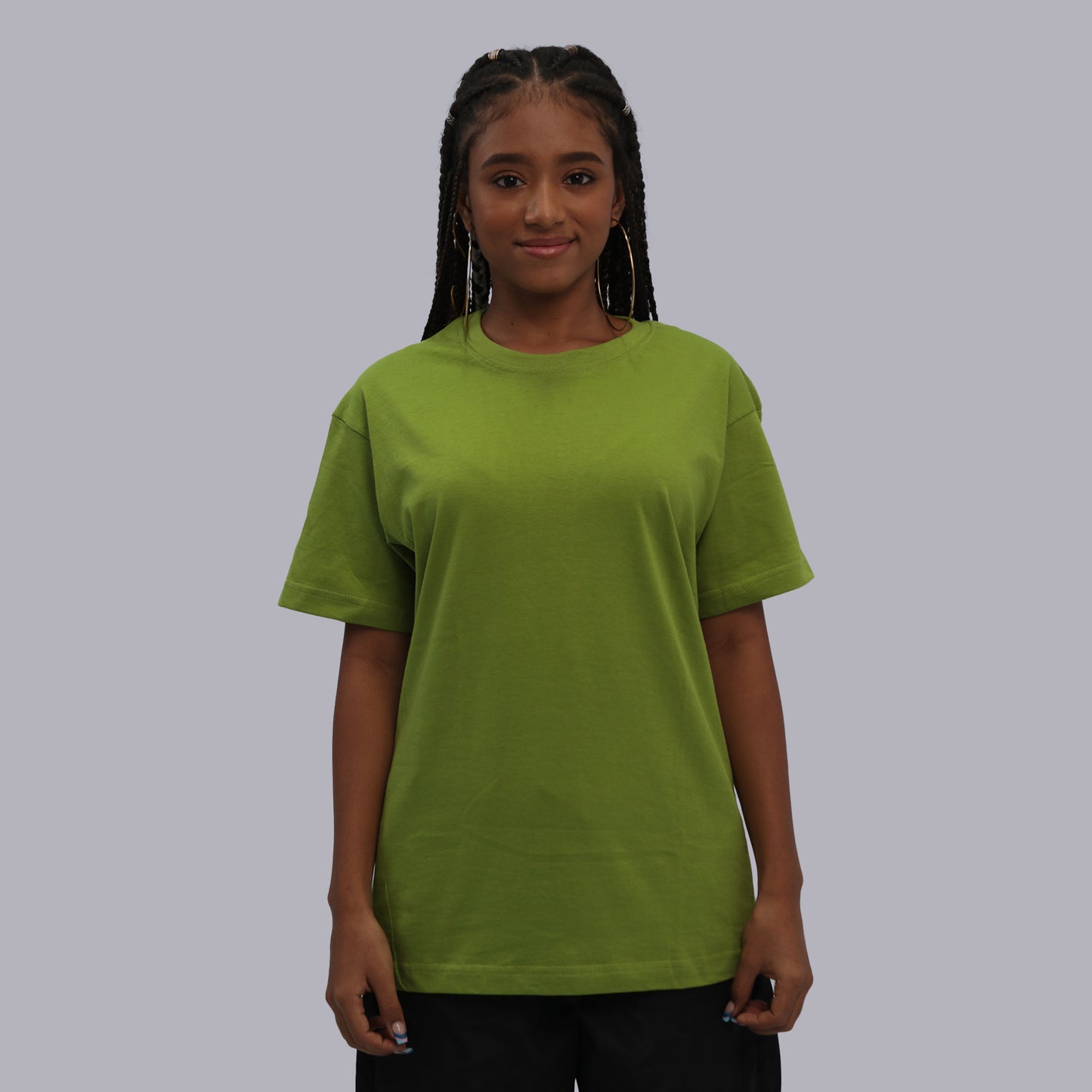 CAMISETA BASICA PREMIUM / VERDE ESMERALDA