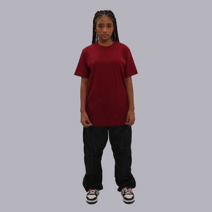 CAMISETA BASICA PREMIUM / VINOTINTO
