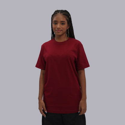 CAMISETA BASICA PREMIUM / VINOTINTO