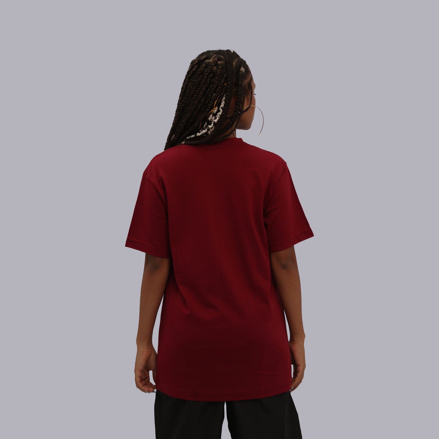 CAMISETA BASICA PREMIUM / VINOTINTO