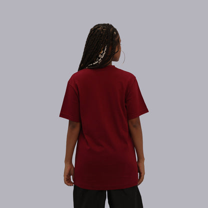 CAMISETA BASICA PREMIUM / VINOTINTO