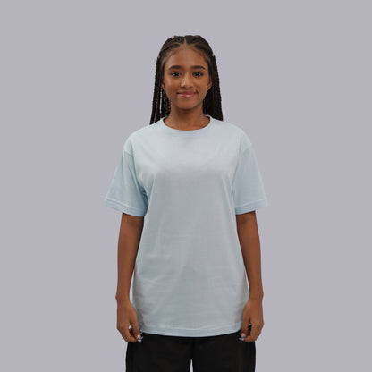 CAMISETA BASICA PREMIUM / AZUL MEDIO