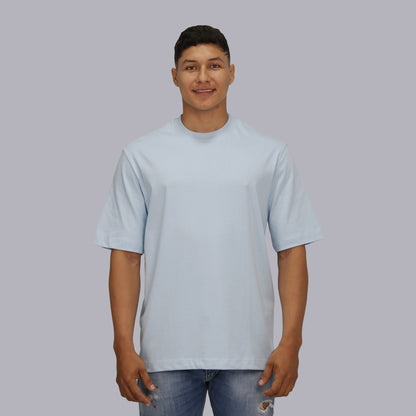 CAMISETA EUROPEA PREMIUM /AZUL MEDIO