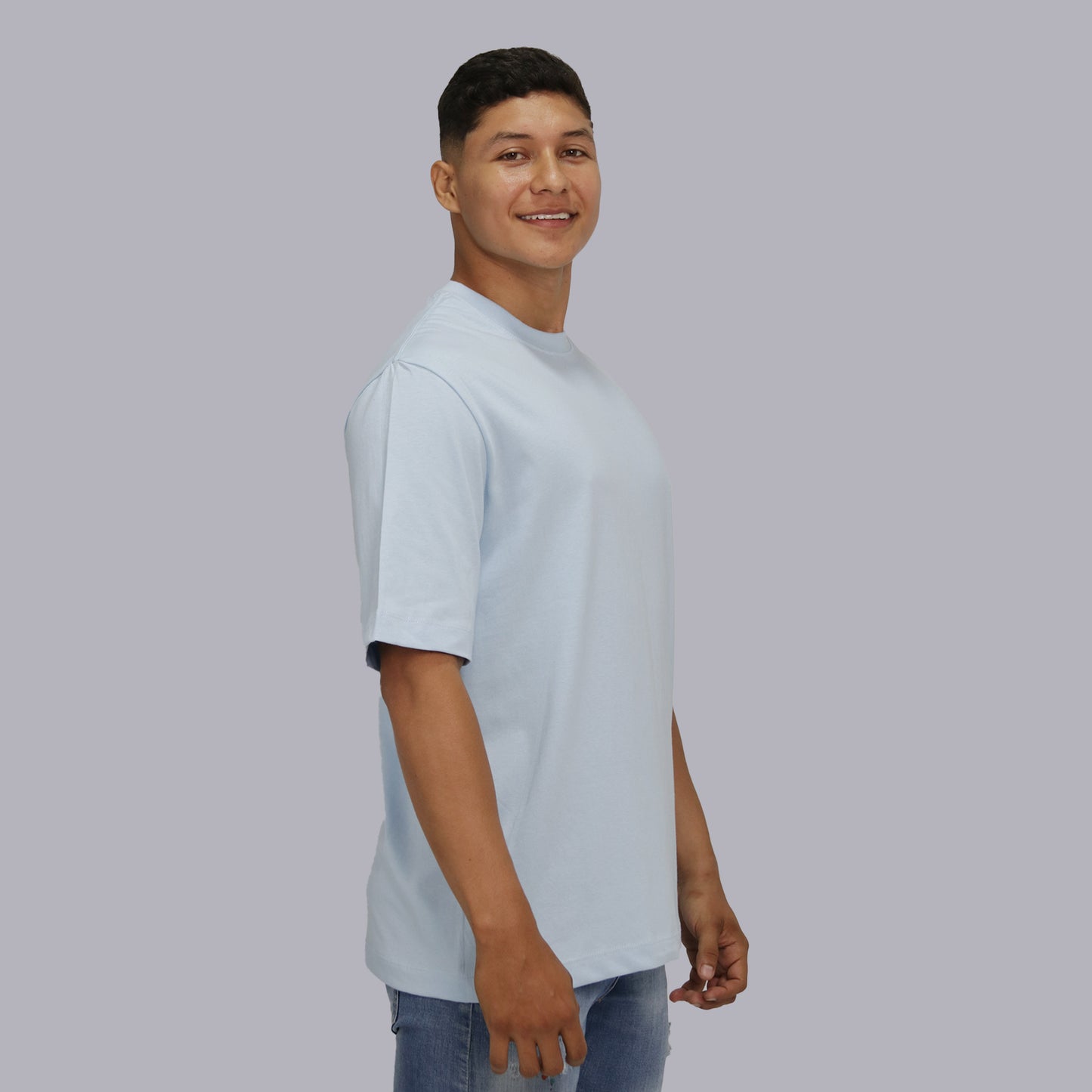 CAMISETA EUROPEA PREMIUM /AZUL MEDIO