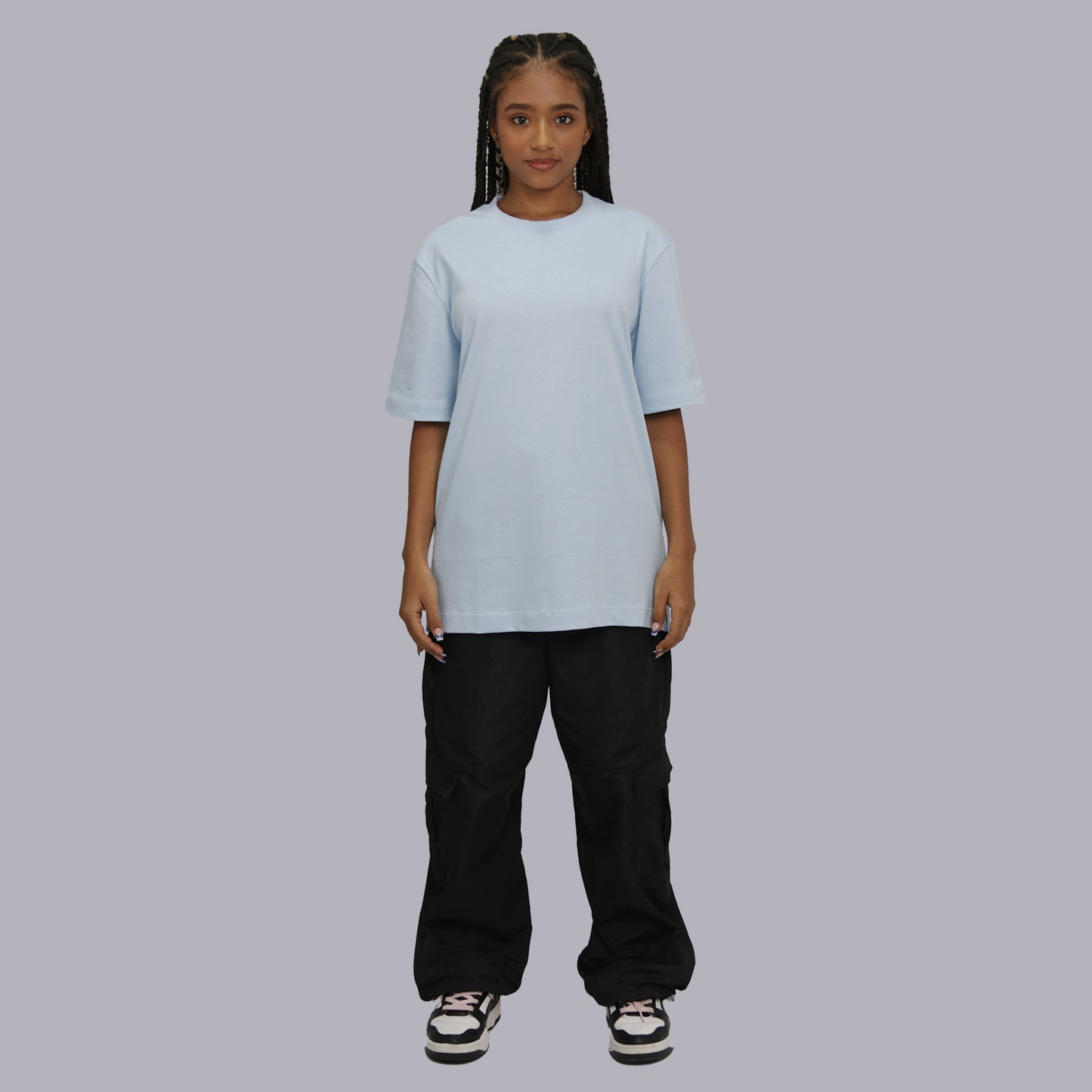 CAMISETA EUROPEA PREMIUM / AZUL MEDIO