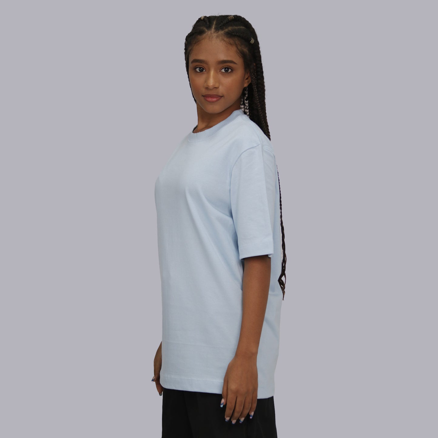 CAMISETA EUROPEA PREMIUM / AZUL MEDIO
