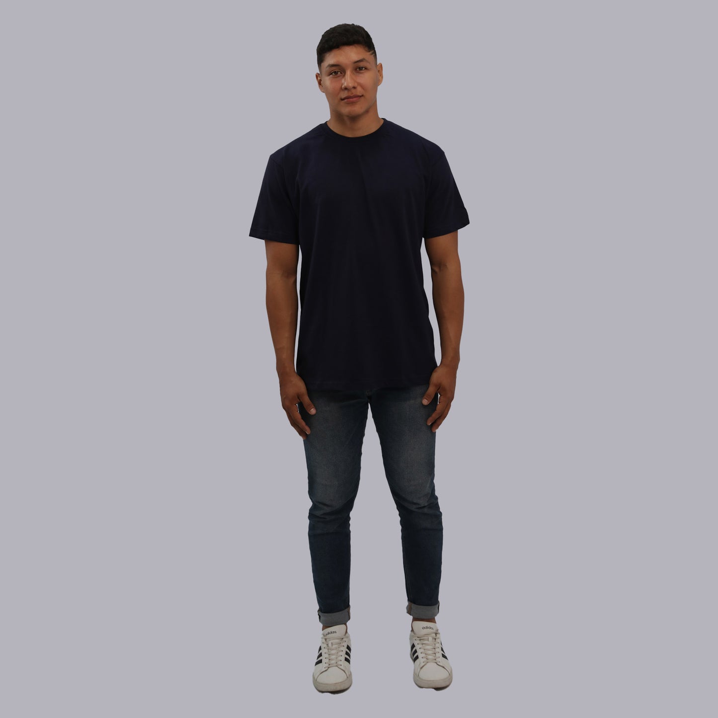 CAMISETA BASICA PREMIUM / AZUL NAVY