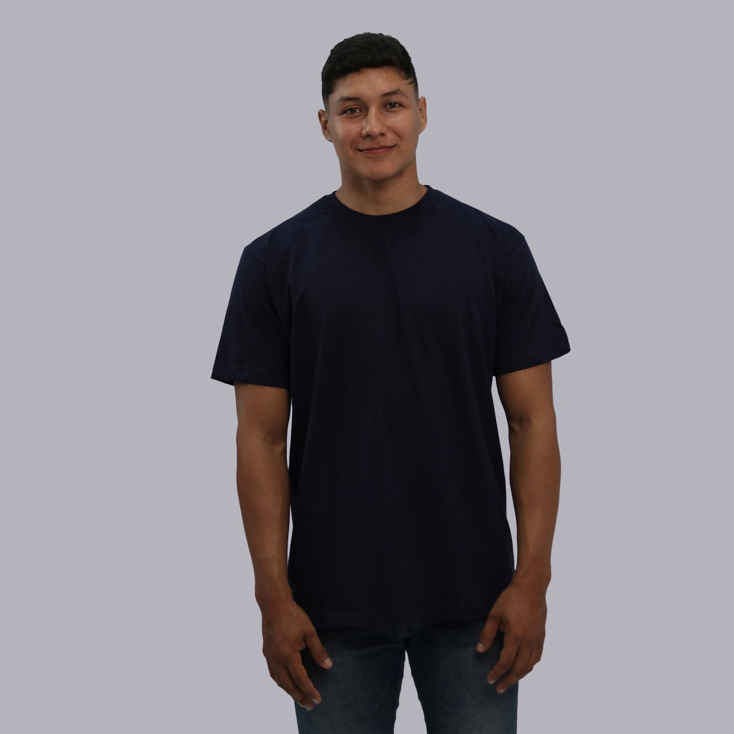 CAMISETA BASICA PREMIUM / AZUL NAVY