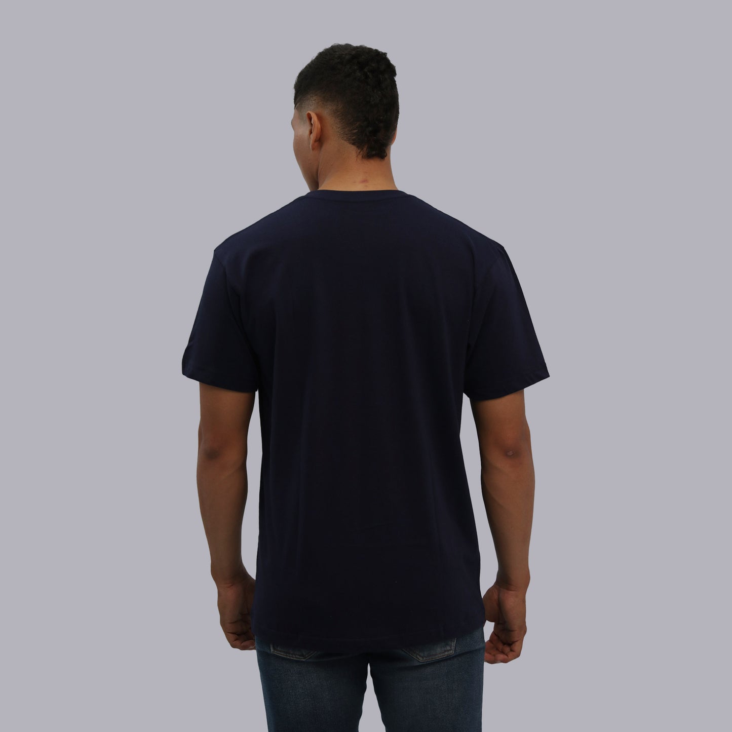 CAMISETA BASICA PREMIUM / AZUL NAVY