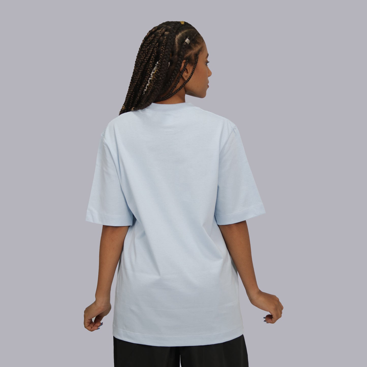 CAMISETA EUROPEA PREMIUM / AZUL MEDIO