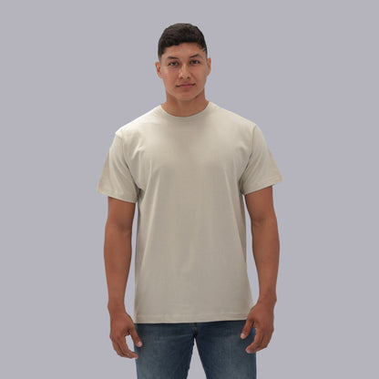 CAMISETA BASICA PREMIUM / KAKI ARENA